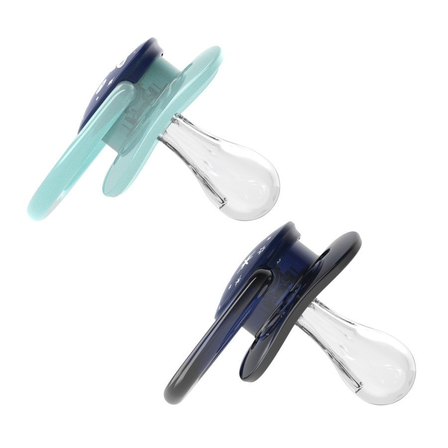 Dr. Brown's Advantage Pacifier Stage 1 - Blue Space