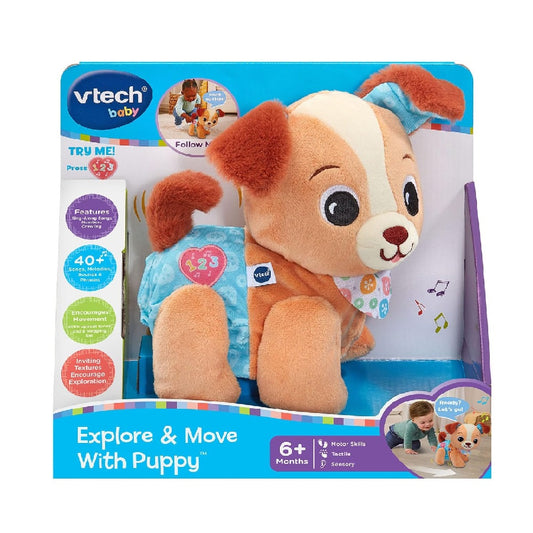 vtech  EXPLORE & MOVE WITH PUPPY (VTUS)