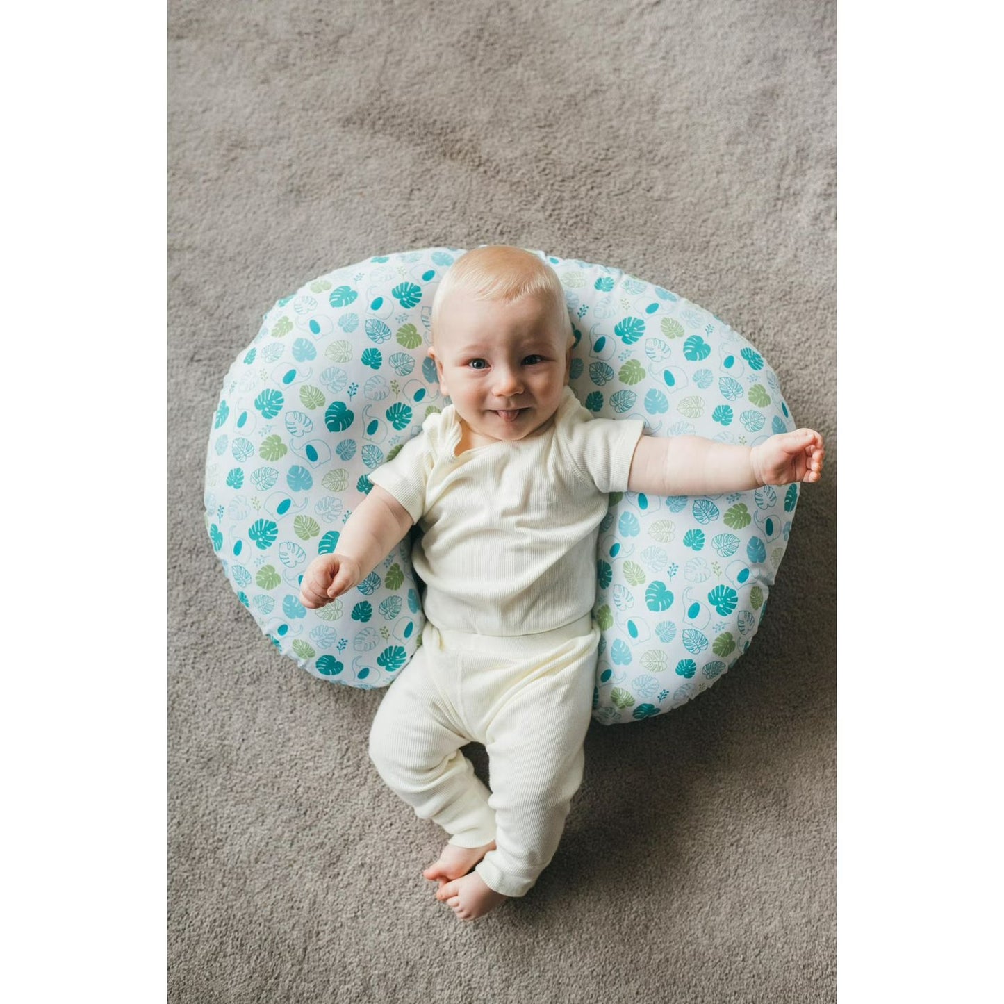 Dr. Brown's Ergonomic Breastfeeding Pillow - Green