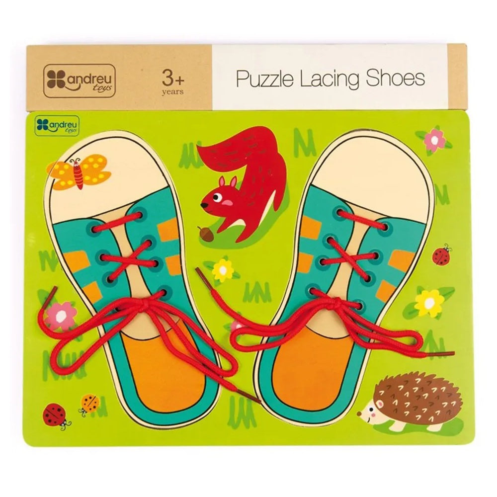 Andreu Toys - Puzzle Lacing Shoes