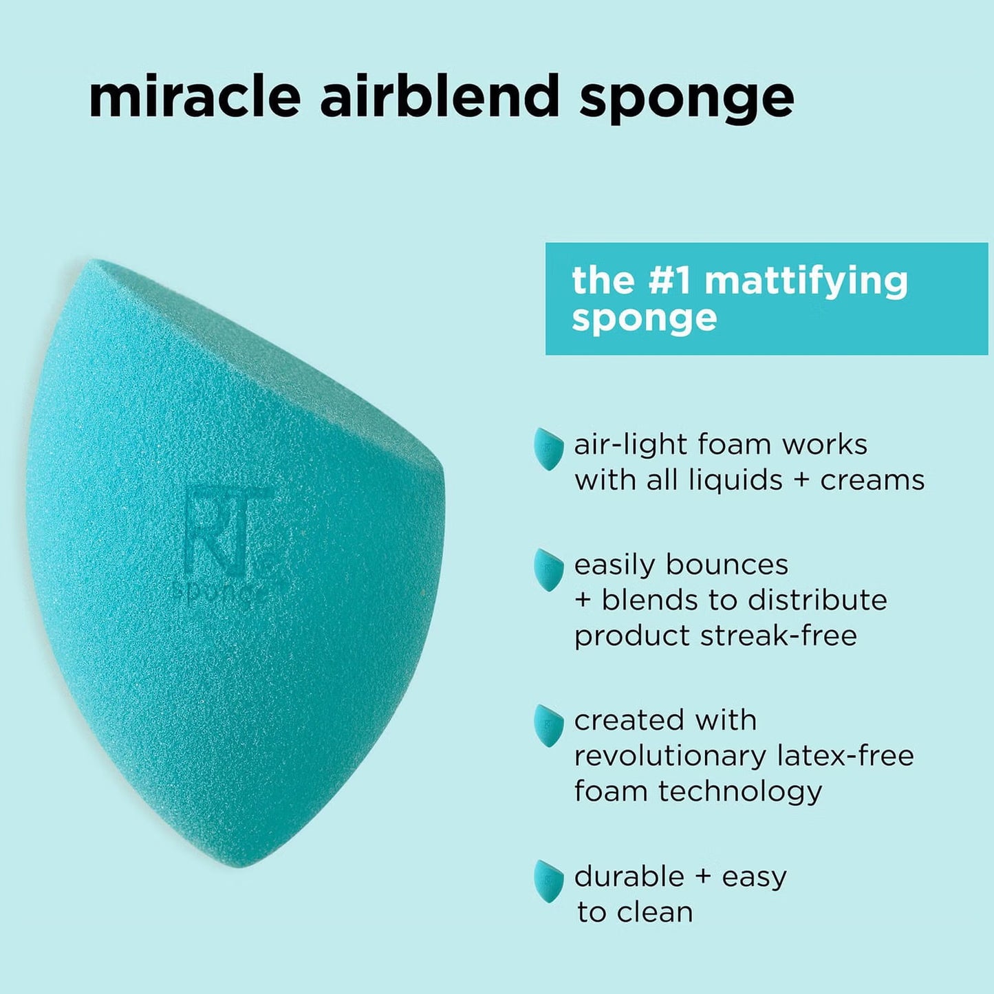 Real Techniques Sponge+ Miracle Airblend Sponge