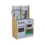 مطبخ اللعب الخشبي Let's Cook من Kidkraft - لون طبيعي