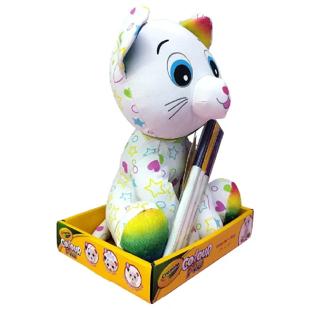 Crayola Colour Me Plush Cat (DDI-PLY03021864)