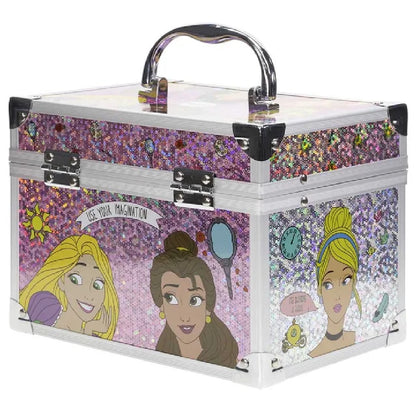 Townley Girl Disney Princess Train Case Cosmetic Makeup Set