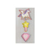 Wilton Unicorn, Magic Wand and Diamond Cookie Cutters, Set of 3