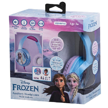 Disney Frozen 2 Auxiliary Headphones with Stickers (DY-6513-FR2)