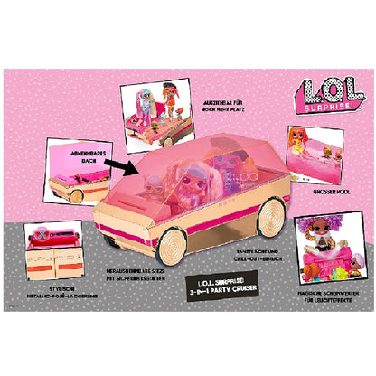 L.O.L. Surprise 3-in-1 Party Cruiser