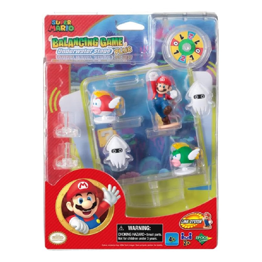 Super Mario Balancing Game Plus Underwater Stage