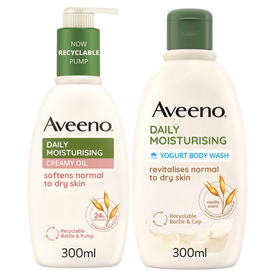 Aveeno Scented Body Moisturising Duo