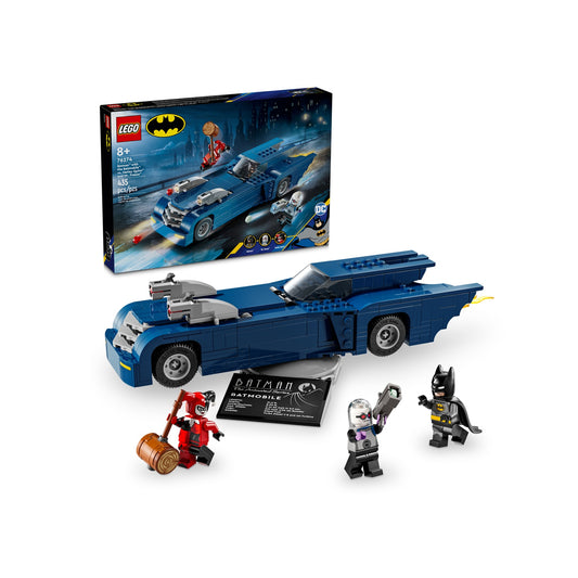 LEGO DC Batman with the Batmobile vs. Harley Quinn and Mr. Freeze 76274