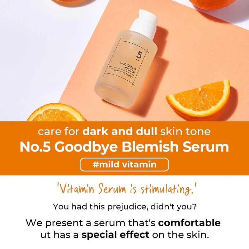 NUMBUZIN No.5 Goodbye Blemish Serum 50ml