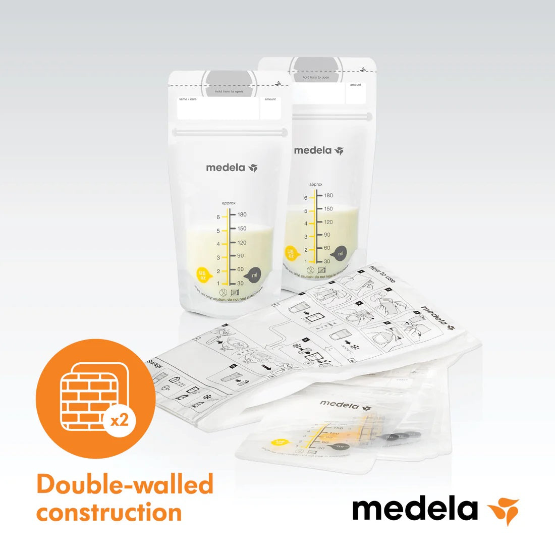 Medela Breastmilk Storage Bags (50 pcs)