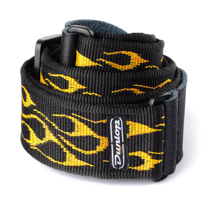 Dunlop Classic Flambe Orange/Yellow Guitar Strap