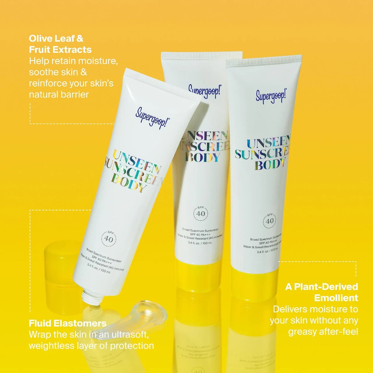 Supergoop! Unseen Sunscreen Body SPF 40 100ml