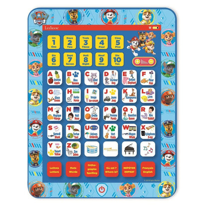Lexibook - Paw Patrol Bilingual Educational Tablet English/French