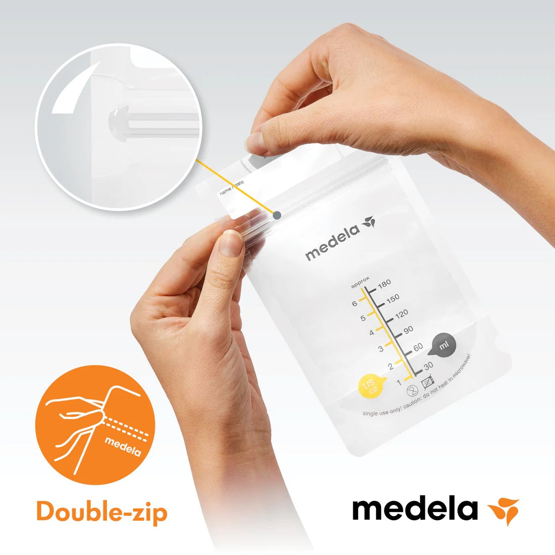 Medela Breastmilk Storage Bags (50 pcs)