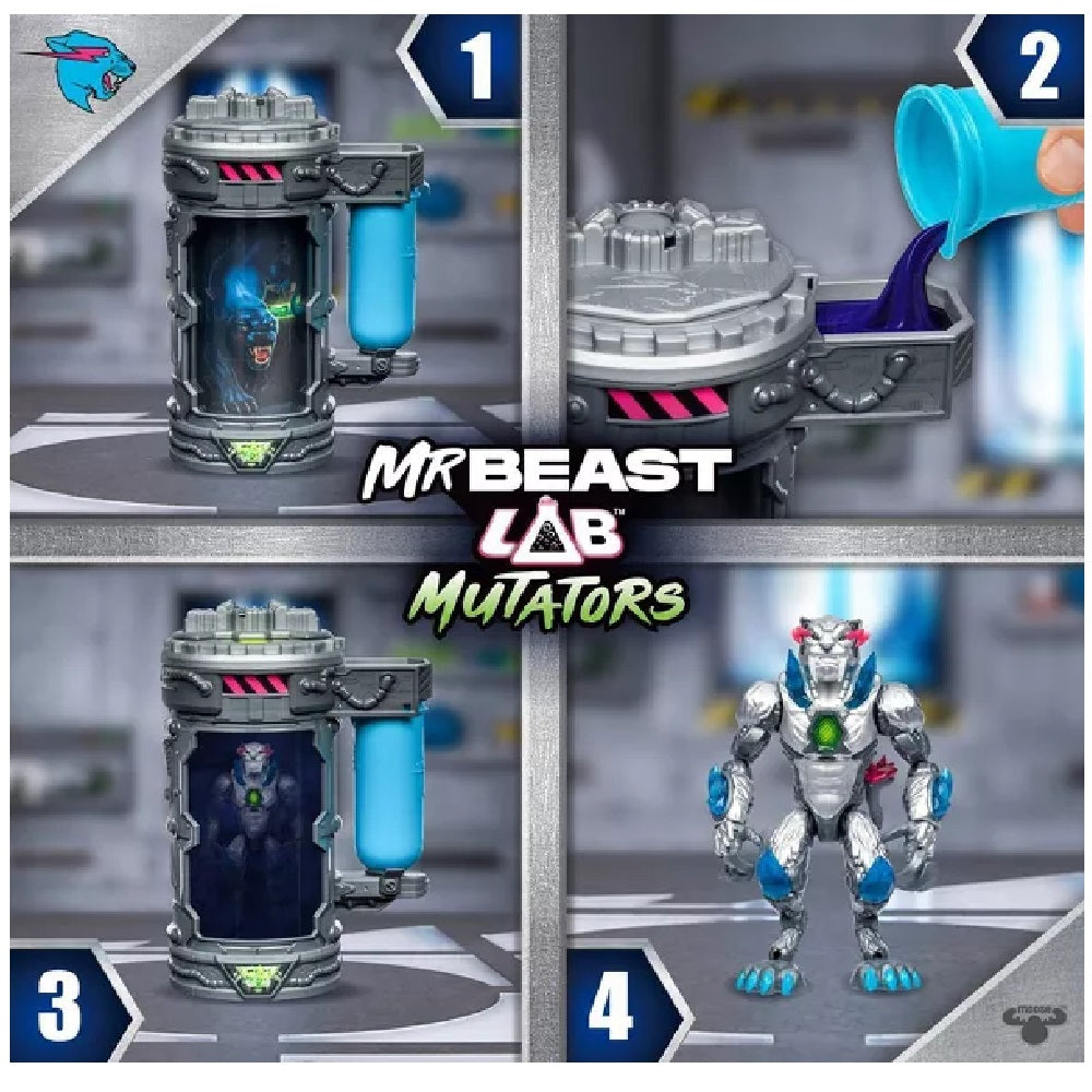 Mrbeast Lab Mutators Mutation Chamber Metallic Panther