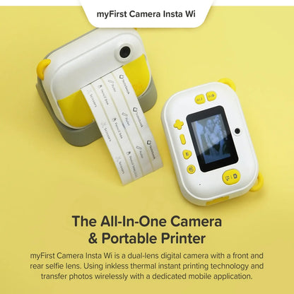 myFirst - Kids Camera - Camera Insta Wi - Yellow