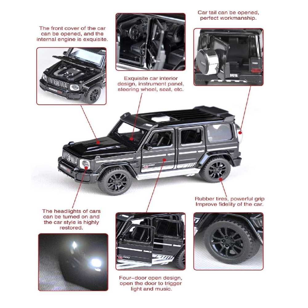 Die Cast - Mercedes Benz G Class L&S 1:28 (HY-005EZ)