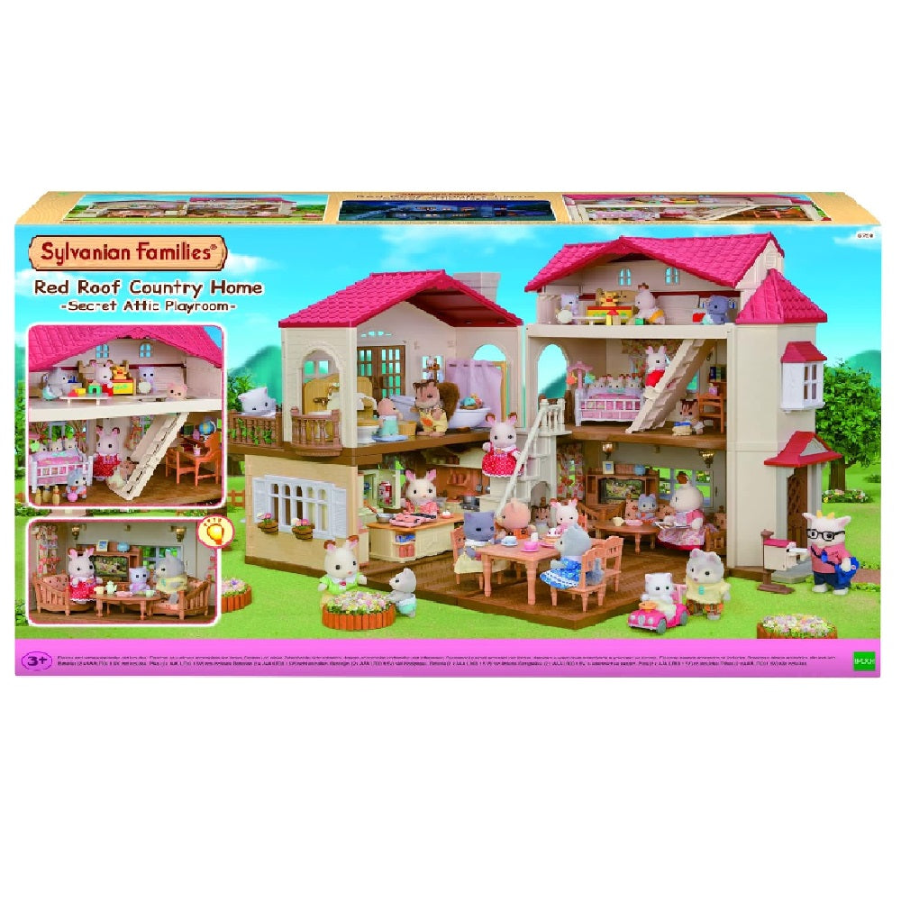 Sylvanian Families Red Roof Country Home-Secret Attic Playroom