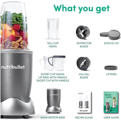 Nutribullet 600 12 Pcs - Grey