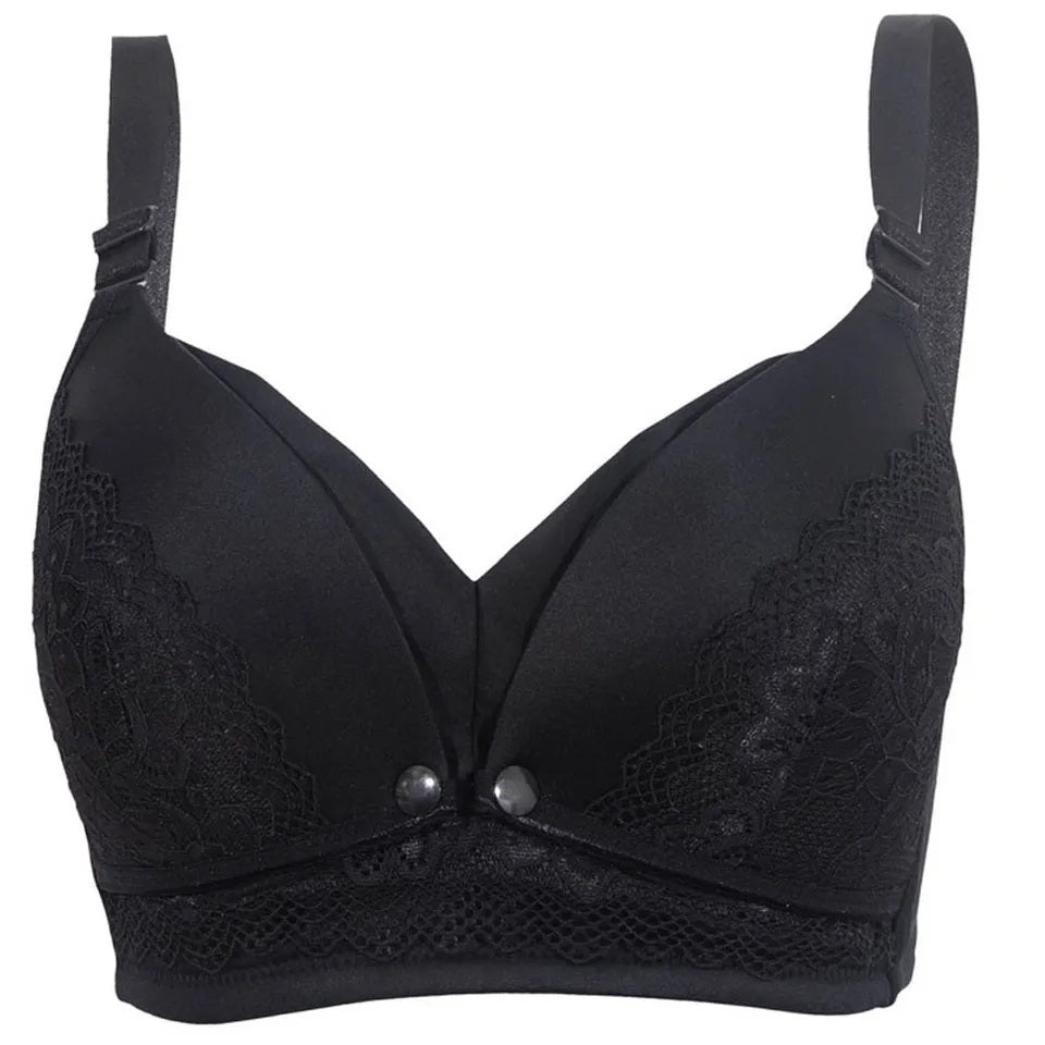 Okus - Full Cup Maternity & Nursing Bra - Black - XX Large