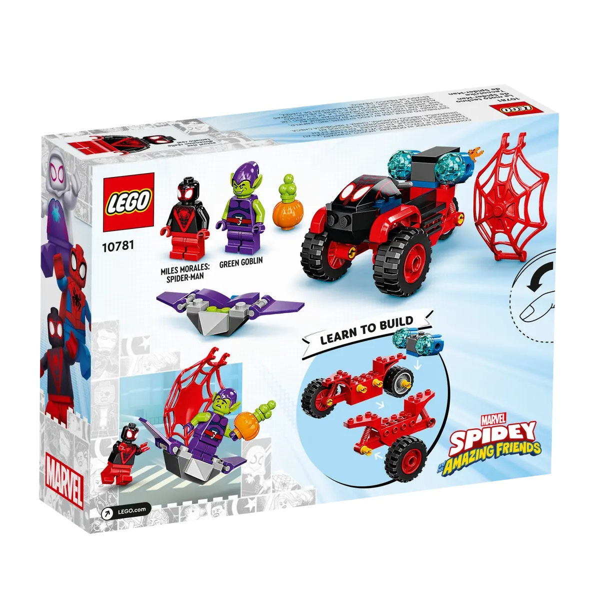 LEGO Miles Morales: Spider-Man’s Techno Trike 10781