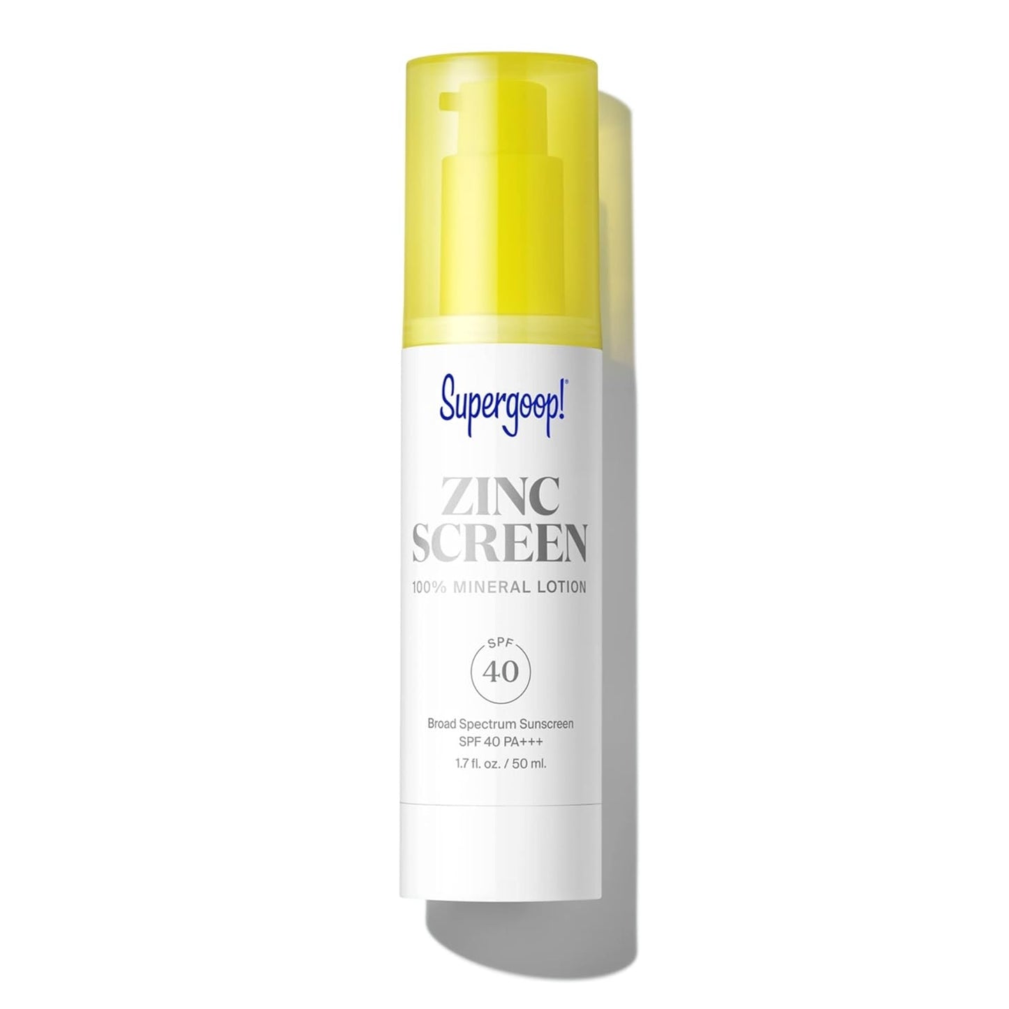 Supergoop! Zincscreen 100% Mineral Lotion SPF 40 50ml