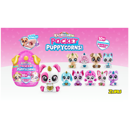 Zuru Rainbocorns Pocket Puppycorns Surprise Bobble Head Large S1 (ZUR-9284)