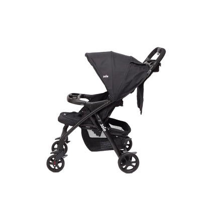 Joie Muze LX Black 2-Piece Travel System with Sun Canopy (Upto 3 years) (Black)