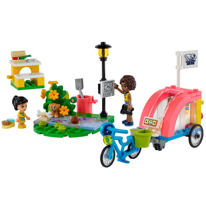 دراجة إنقاذ الكلاب من مجموعة LEGO® Friends