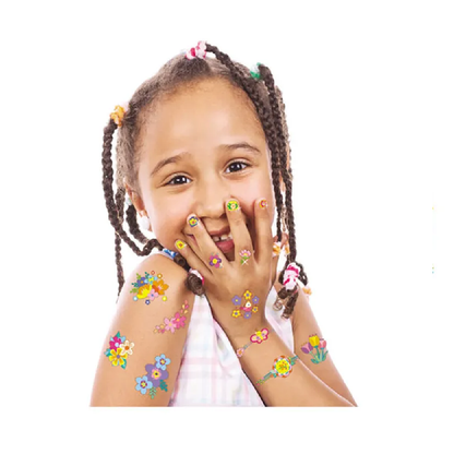 ملصقات أظافر ووشوم أفينير - زهور