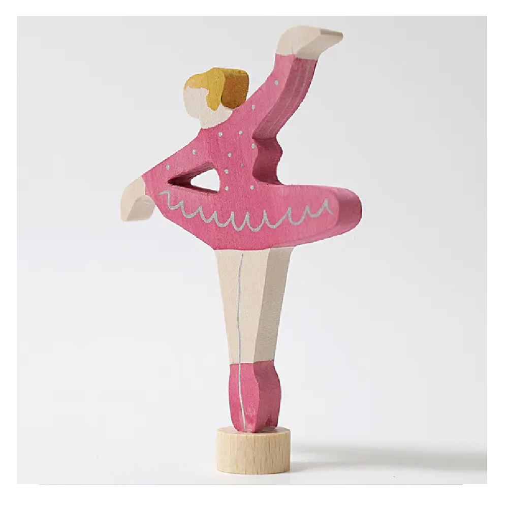 Grimms Decorative Figure Ballerina Ruby Red