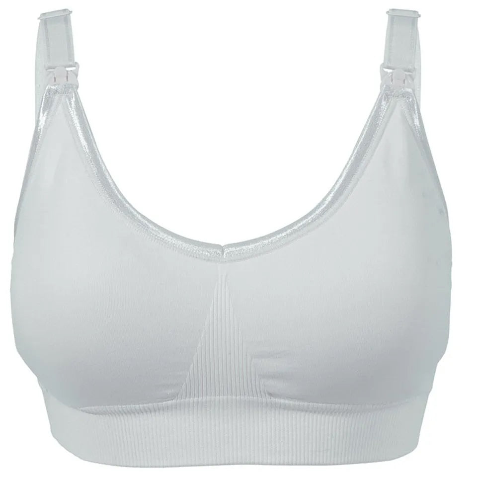 Okus - Original Full Cup Maternity & Nursing Bra - Light Grey - Large