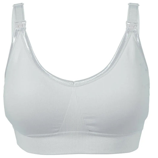 Okus - Original Full Cup Maternity & Nursing Bra - Light Grey - Large