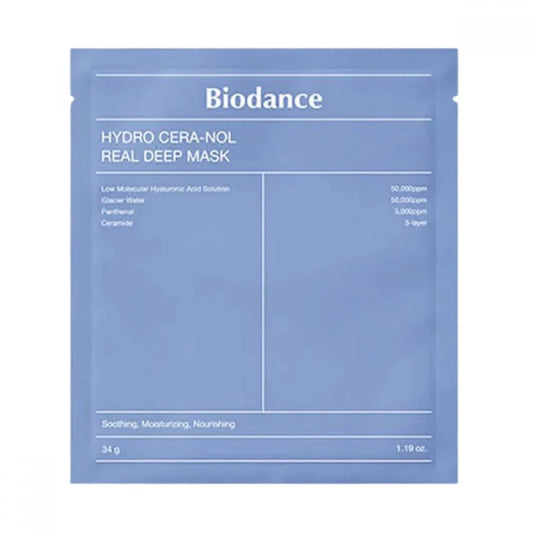 BIODANCE Hydro Cera-nol Real Deep Mask 1Box (34g*4ea)