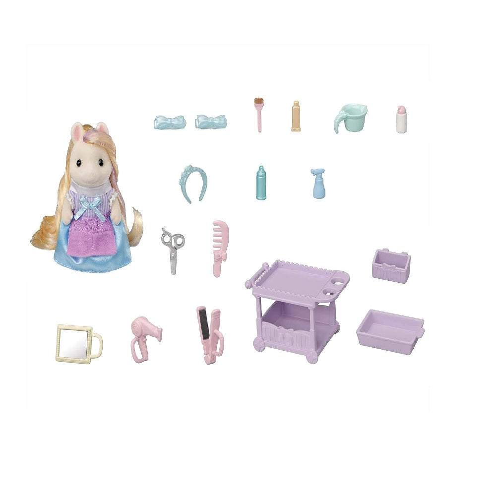 Sylvanian Families Ponys Hair Stylist Set