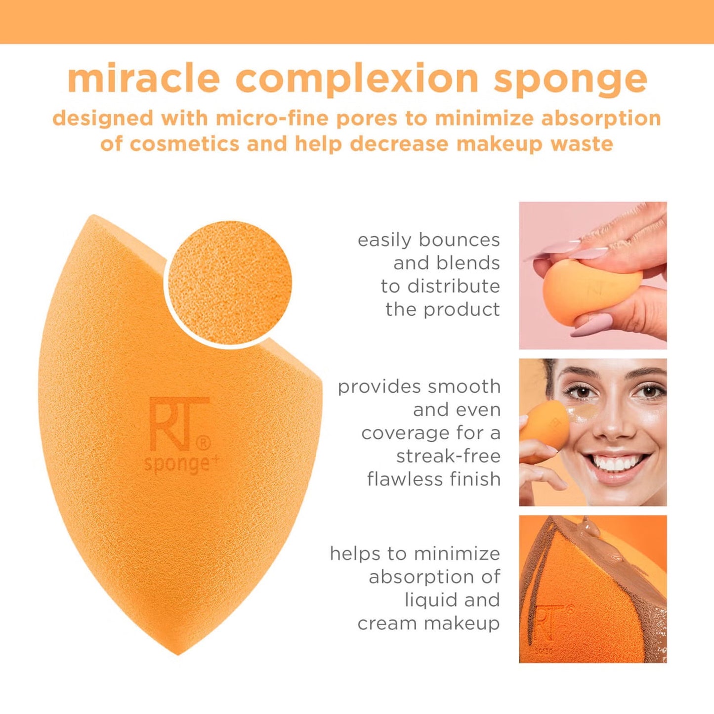 Real Techniques Miracle Complexion Sponge and Case