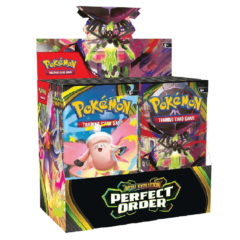 open virtual pokemon booster packs Pokémon TCG: Mega Evolution – Perfect Order Booster Pack – Flitit