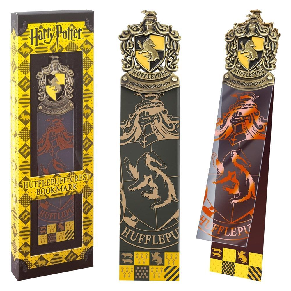 Noble Collection Harry Potter Huffelpuff Crest Bookmark