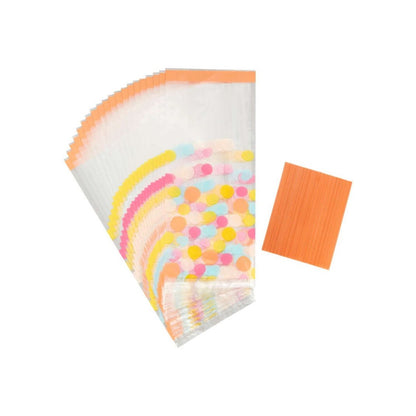 Wilton Polka Dot Treat Bags and Ties, Set of 20