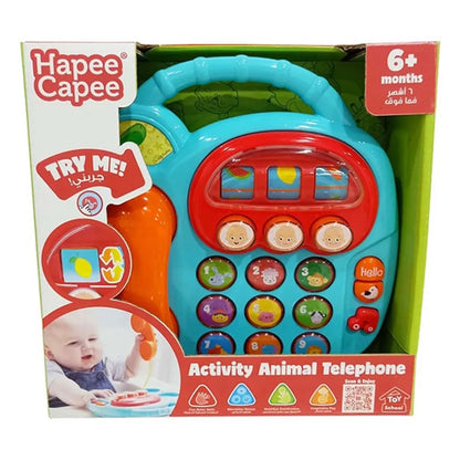 HapeeCapee Activity Animal Telephone