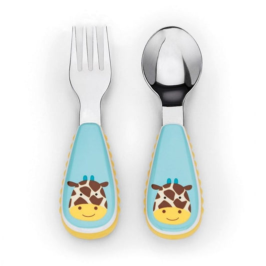 Skip Hop - Zootensils Fork & Spoon - Giraffe