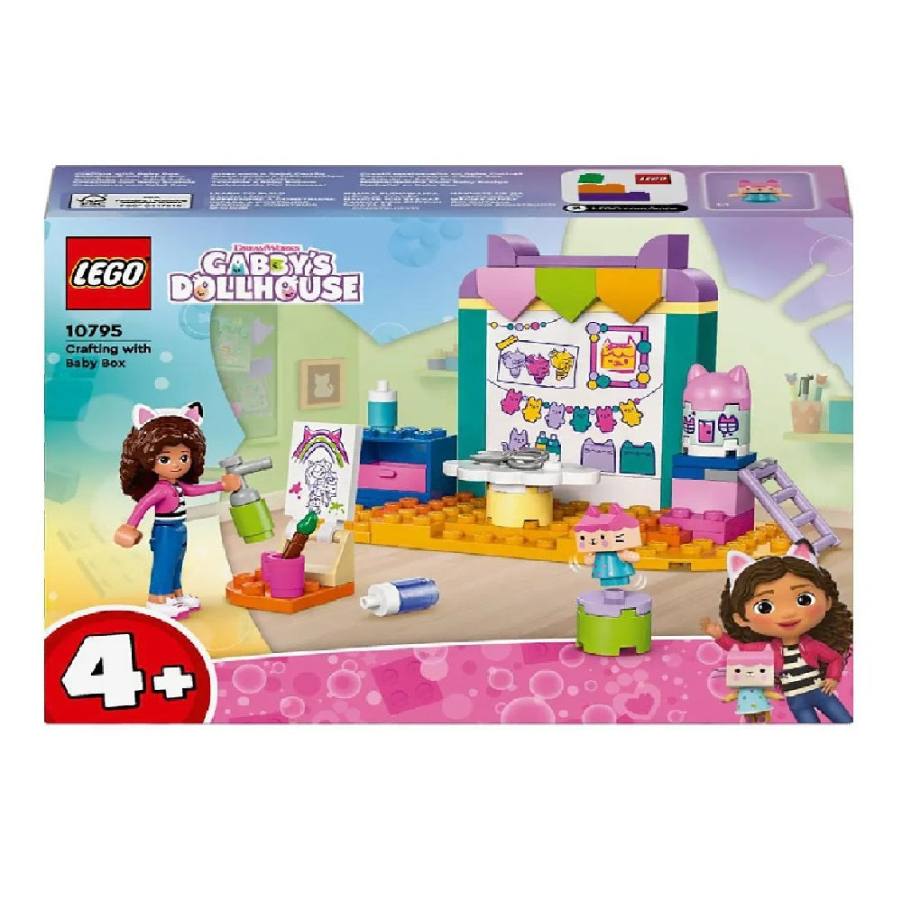 LEGO 4+ Gabbys Dollhouse Crafting with Baby Box Toy 10795