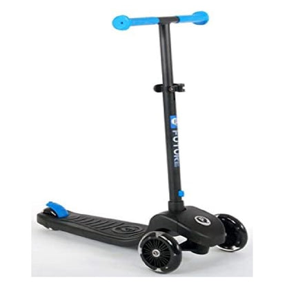 Qplay Future Foldable 3 Wheel Scooter - Blue