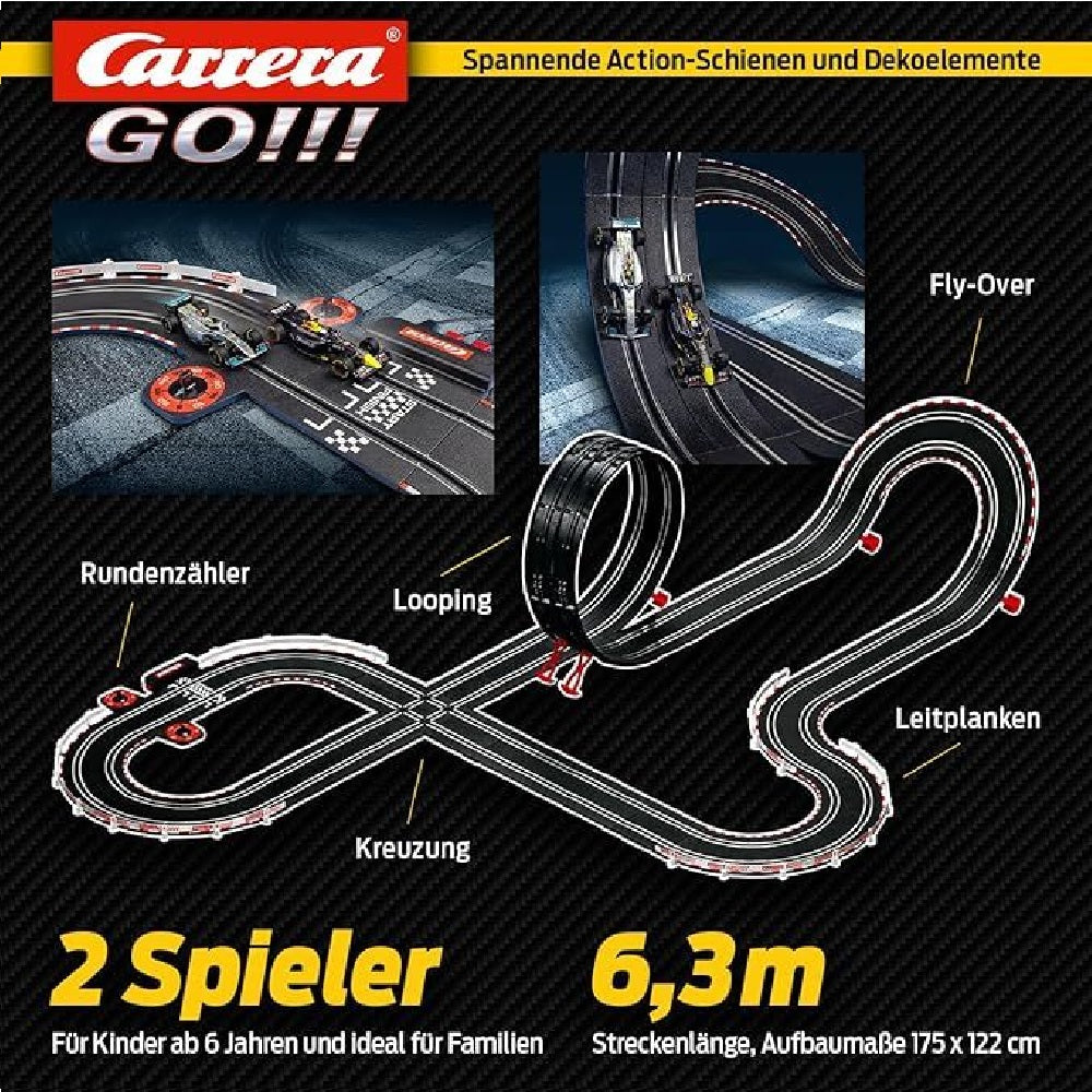 Carrera GO! Max Performance Trackset 6.3M 62548