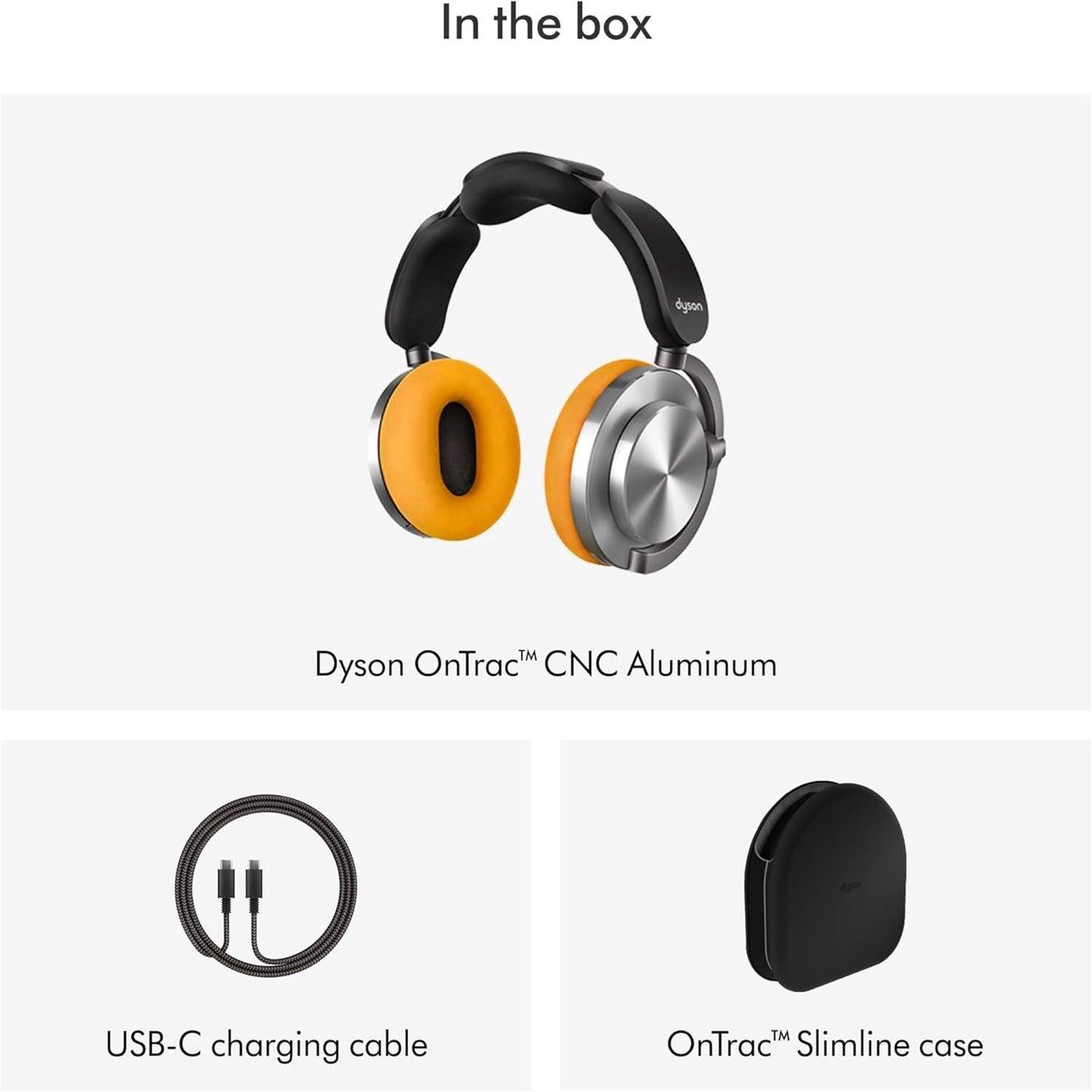 Dyson OnTrac™ Headphones - CNC Aluminium