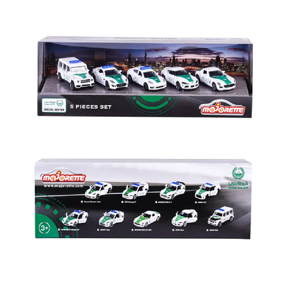 Majorette Dubai Police 5pc Gift Pack Version 2