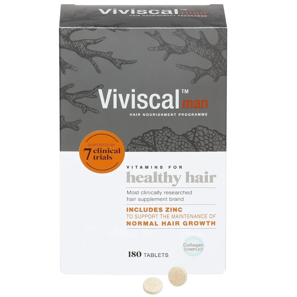 Viviscal Man Supplements 180 Pills