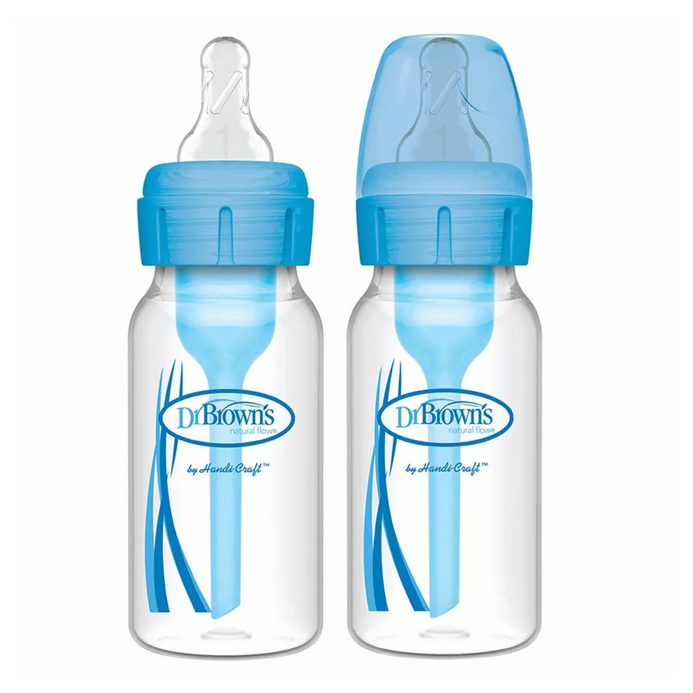 Dr. Brown's Narrow Options Plus Feeding Bottle Pack of 2 - 120ml Each